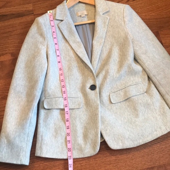 LOFT | Herringbone Knit Blazer - Picture 6 of 9